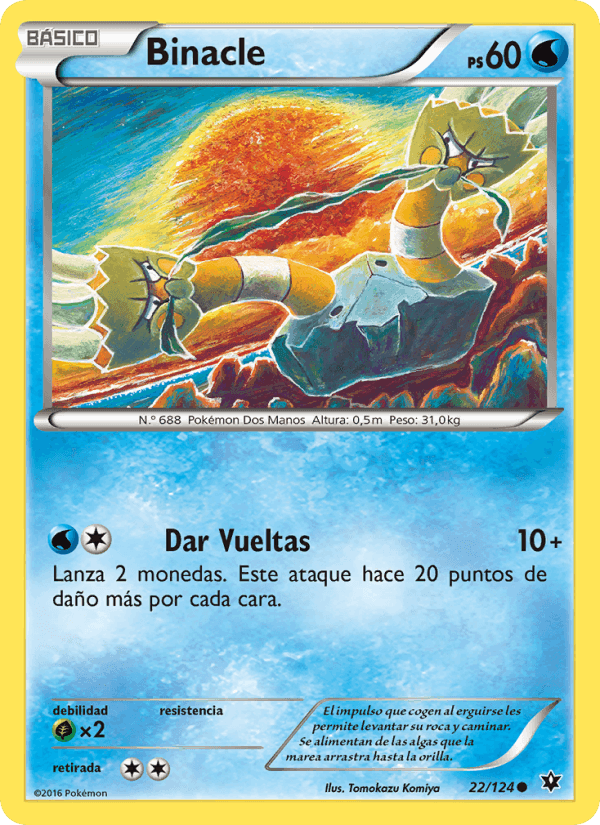 Binacle, carta 22 de Destinos Enfrentados