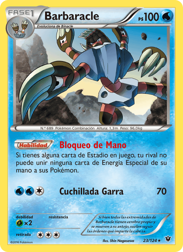 Barbaracle, carta 23 de Destinos Enfrentados