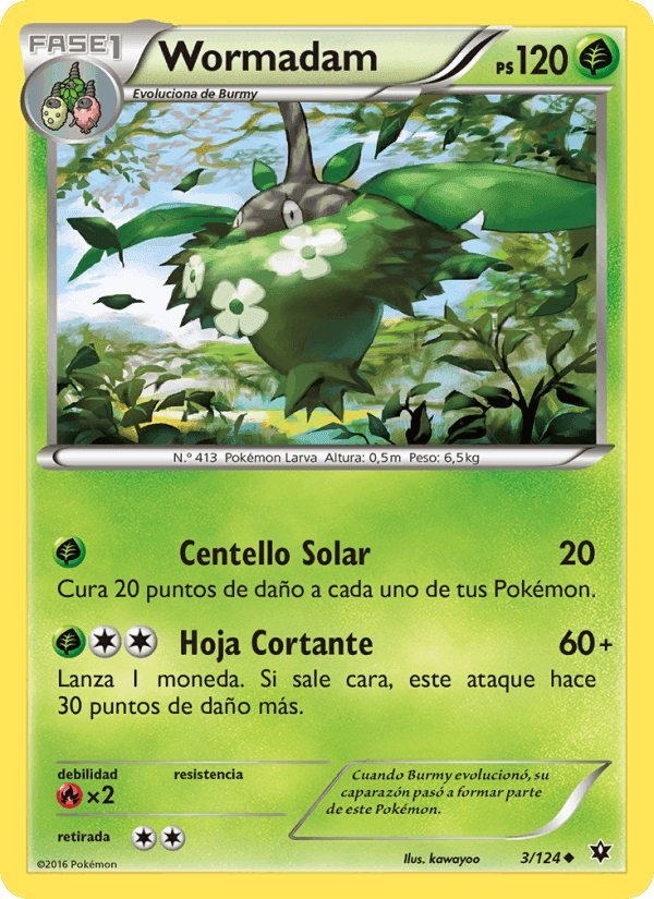 Wormadam, carte 3 de Destinos Enfrentados