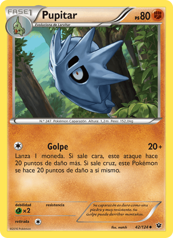 Pupitar, card 42 from Destinos Enfrentados