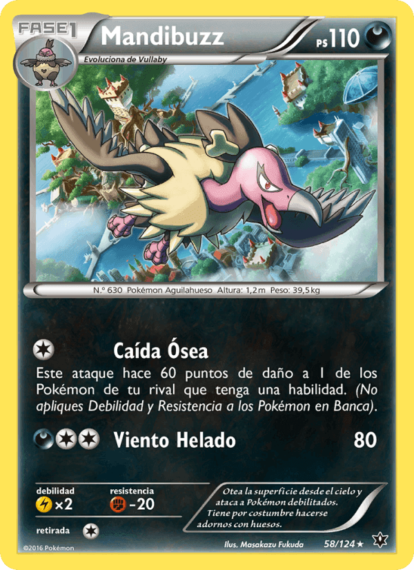 Mandibuzz, carta 58 de Destinos Enfrentados