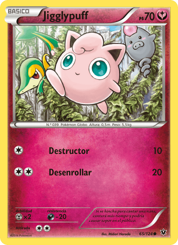 Jigglypuff, carte 65 de Destinos Enfrentados