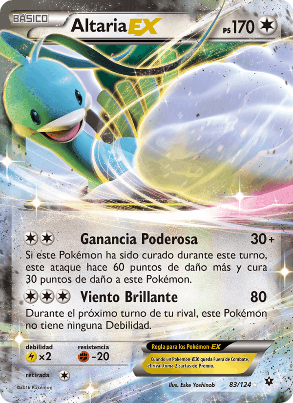 Altaria EX, carta 83 de Destinos Enfrentados