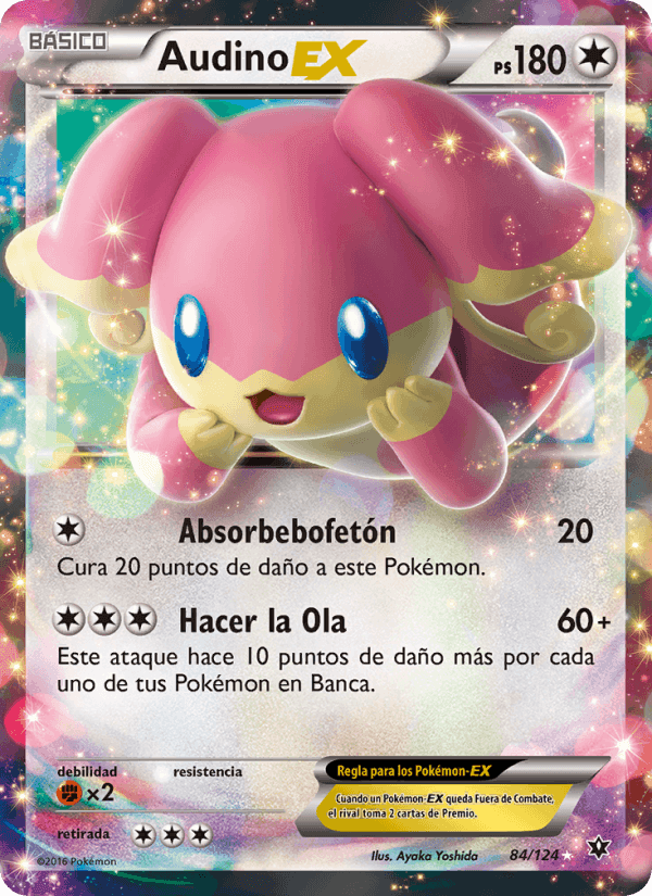 Audino EX, carta 84 de Destinos Enfrentados