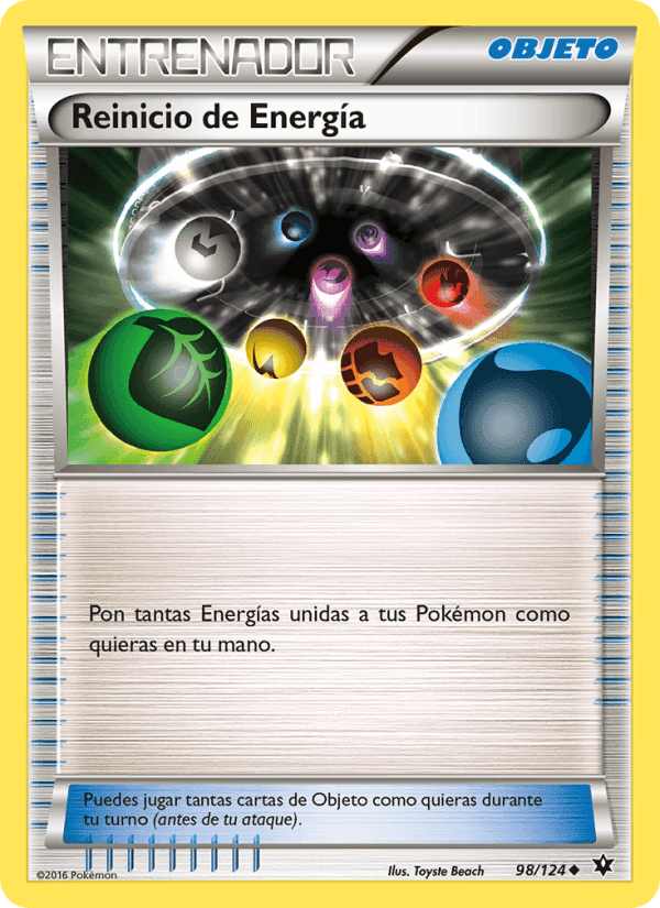 Reinicio de Energía, carta 98 di Destinos Enfrentados