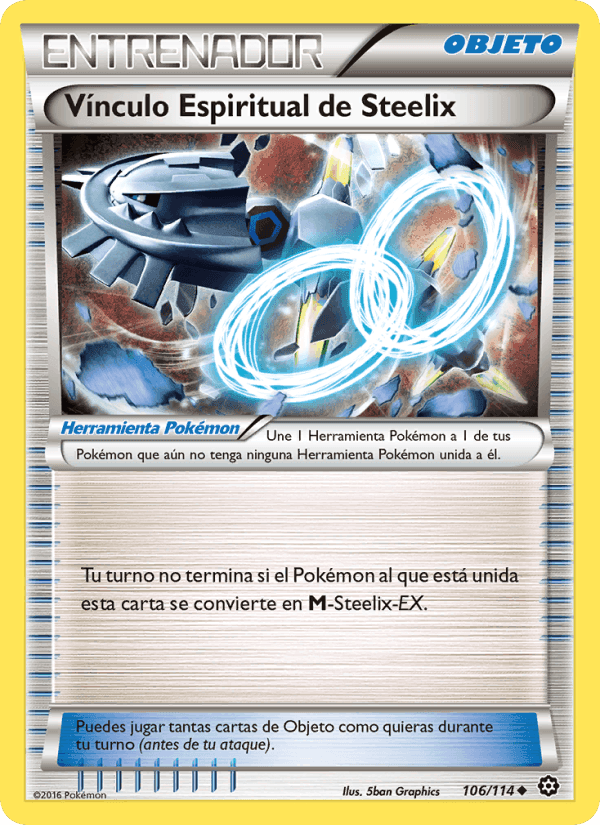 Vínculo Espiritual de Steelix, card 106 from Asedio de Vapor