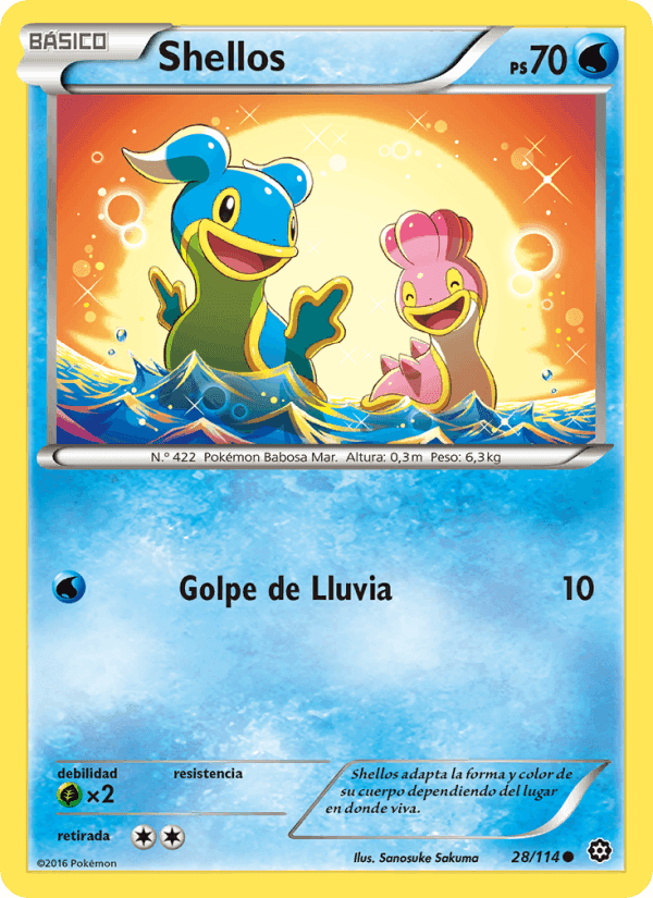 Shellos, card 28 from Asedio de Vapor