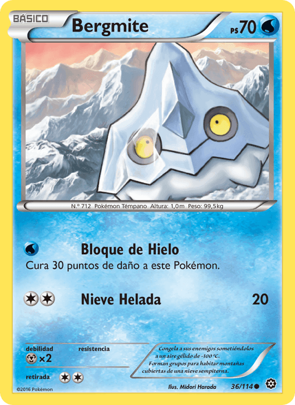 Bergmite, card 36 from Asedio de Vapor