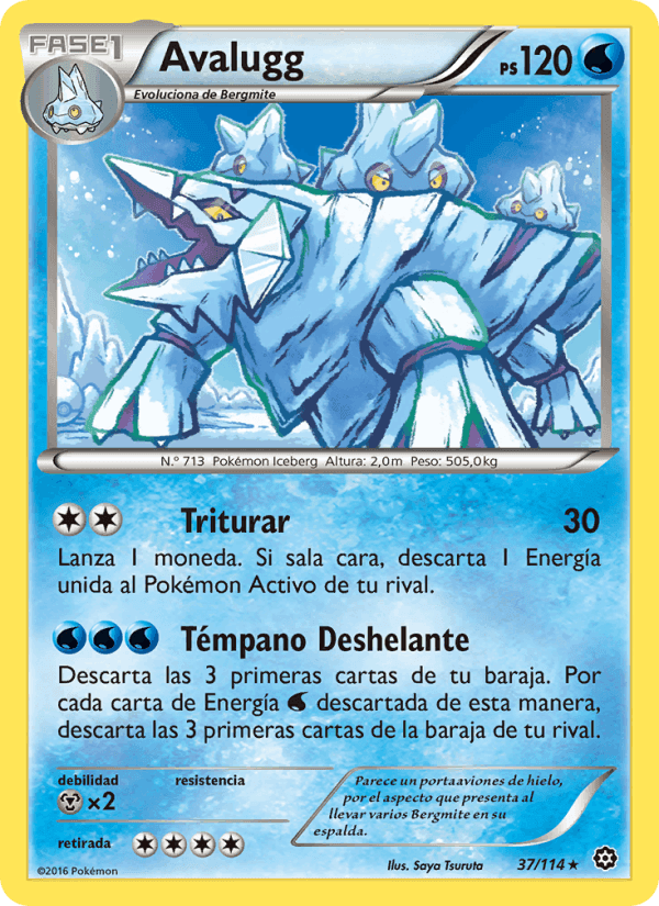 Avalugg, card 37 from Asedio de Vapor
