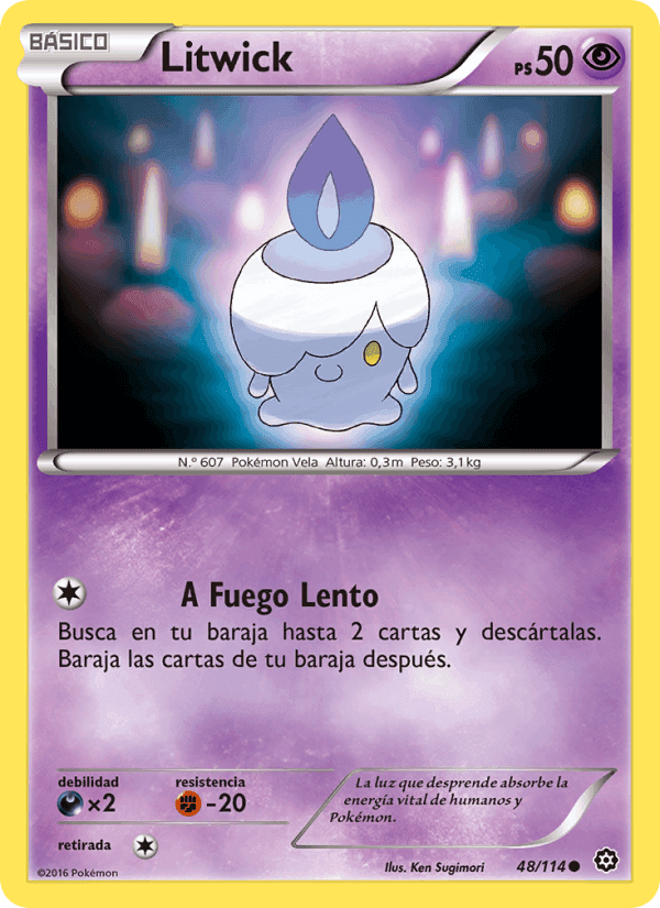 Litwick, card 48 from Asedio de Vapor