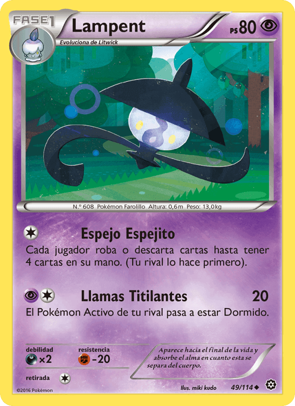 Lampent, card 49 from Asedio de Vapor