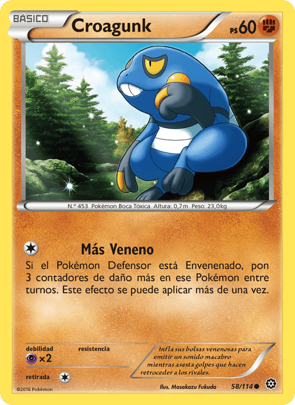 Croagunk, carte 58 de Asedio de Vapor