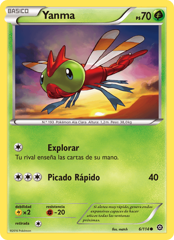 Yanma, card 6 from Asedio de Vapor