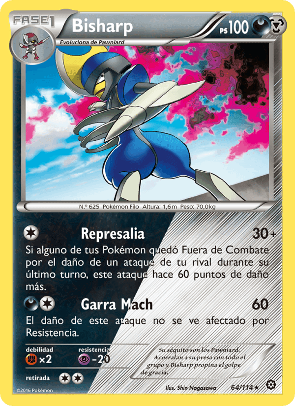 Bisharp, card 64 from Asedio de Vapor