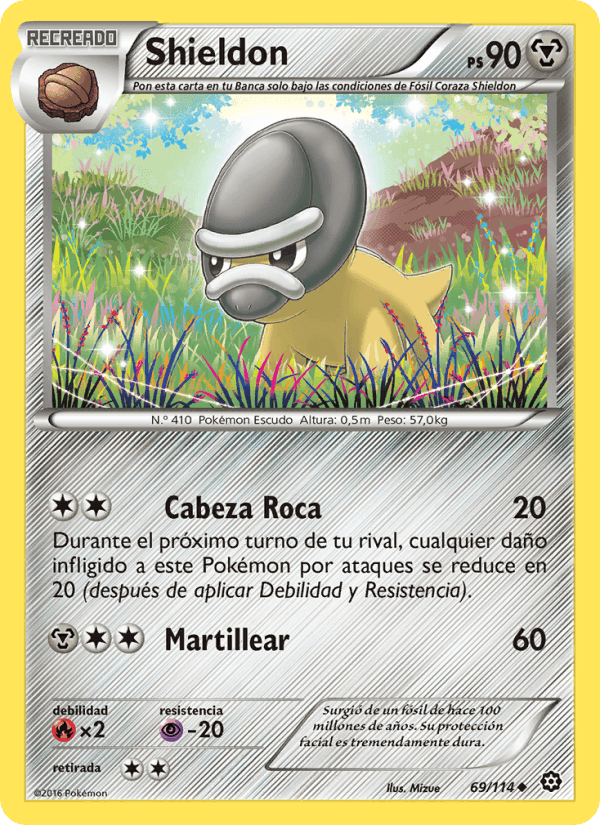 Shieldon, carta 69 de Asedio de Vapor