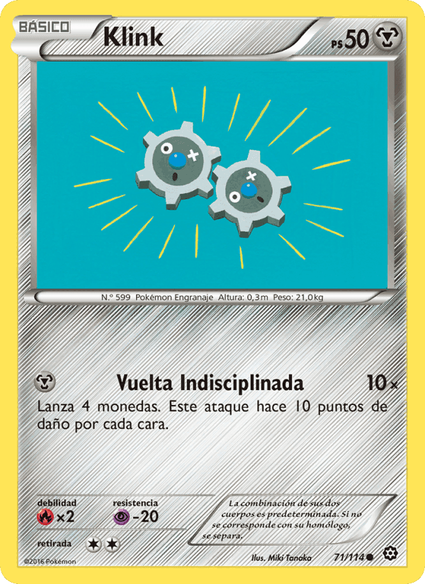 Klink, carta 71 de Asedio de Vapor