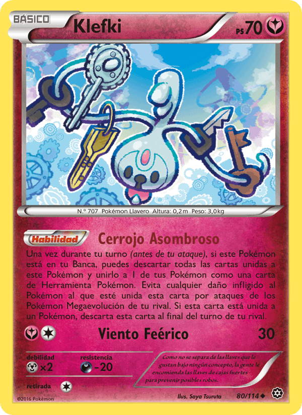 Klefki, card 80 from Asedio de Vapor