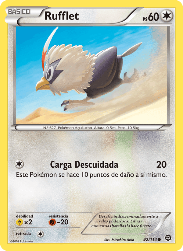 Rufflet, card 92 from Asedio de Vapor