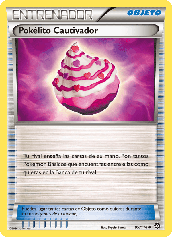 Pokélito Cautivador, carta 99 di Asedio de Vapor