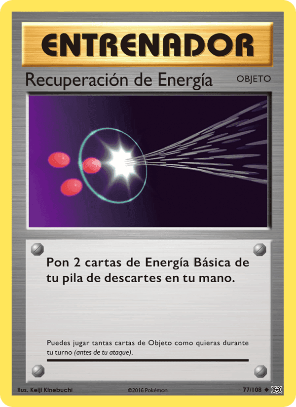 Recuperación de Energía, carta 77 de Evoluciones