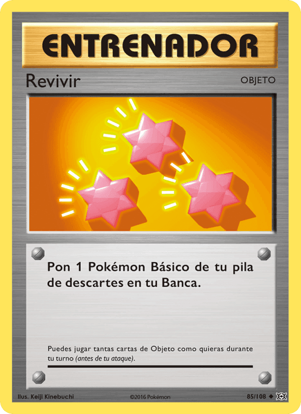 Revivir, carta 85 de Evoluciones