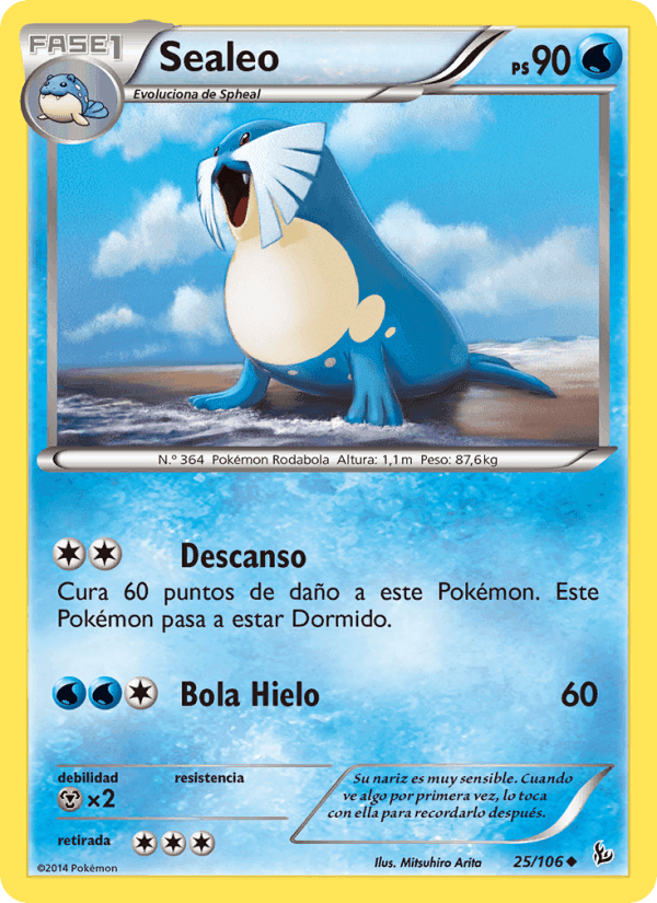 Sealeo, carta 25 de Destellos de Fuego