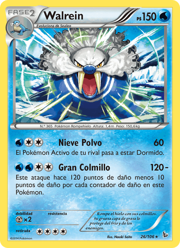 Walrein, carta 26 de Destellos de Fuego