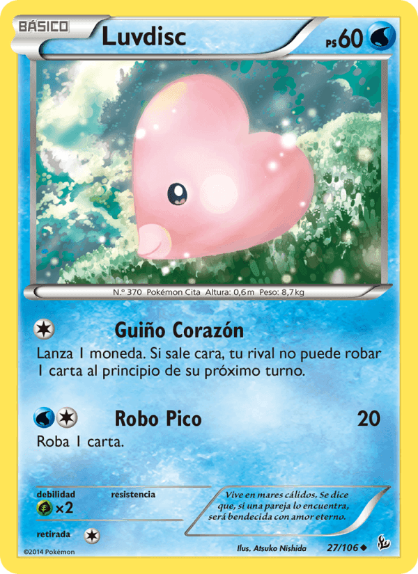 Luvdisc, carta 27 de Destellos de Fuego