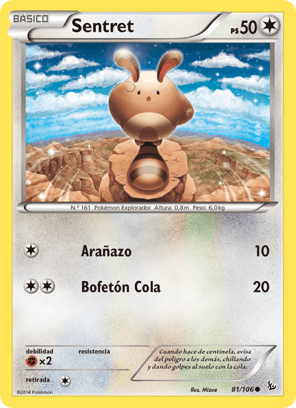 Sentret, carta 81 de Destellos de Fuego