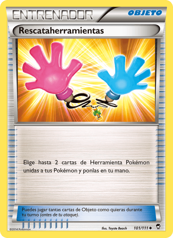 Rescataherramientas, carta 101 di Puños Furiosos