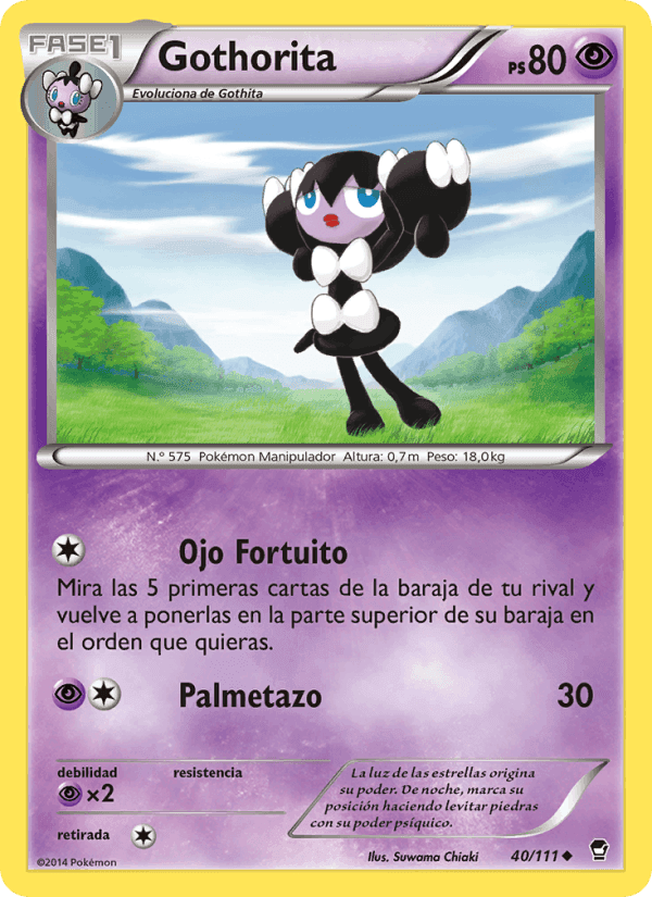 Gothorita, carte 40 de Puños Furiosos