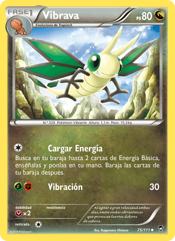 Vibrava, carta 75 de Puños Furiosos