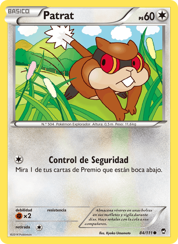 Patrat, card 84 from Puños Furiosos