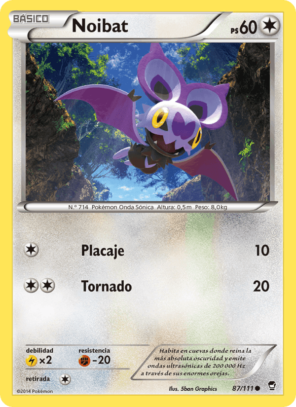 Noibat, carta 87 de Puños Furiosos