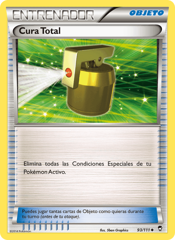 Cura Total, carta 93 de Puños Furiosos