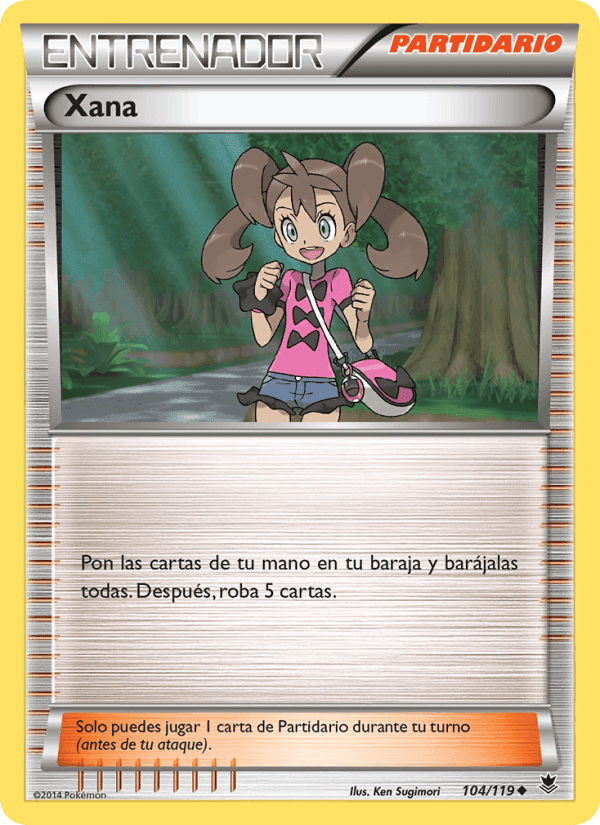 Xana, carta 104 de Fuerzas Fantasmales