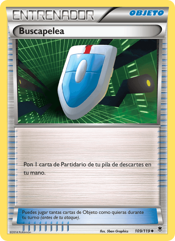 Buscapelea, card 109 from Fuerzas Fantasmales