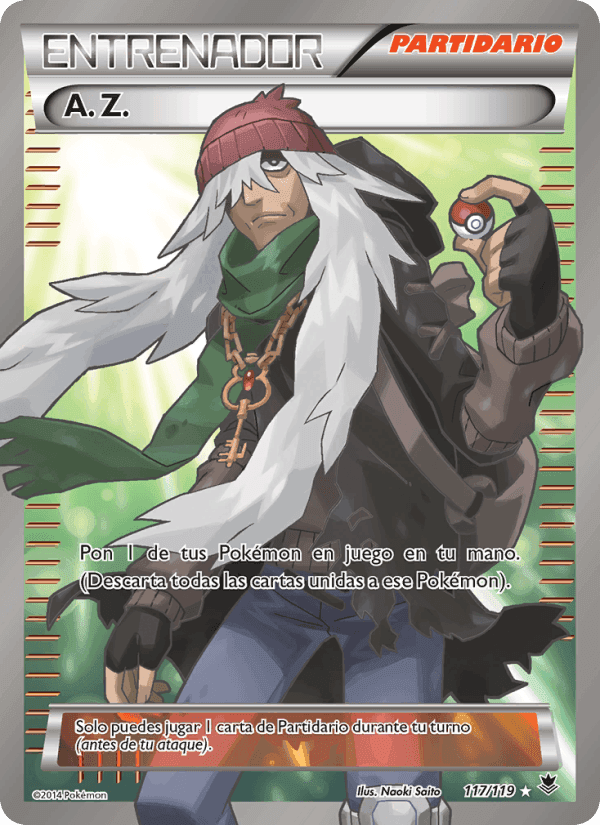 A. Z., card 117 from Fuerzas Fantasmales