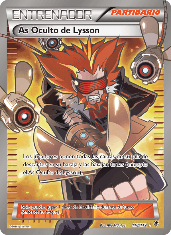 As Oculto de Lysson, card 118 from Fuerzas Fantasmales