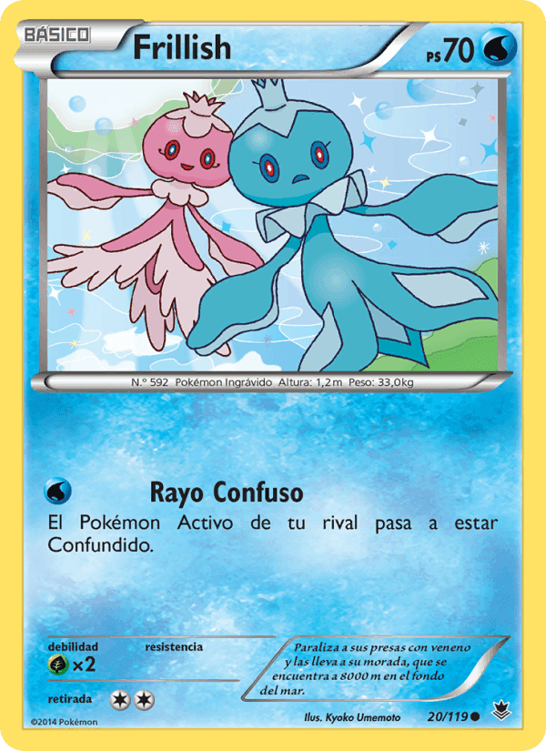 Frillish, carta 20 de Fuerzas Fantasmales