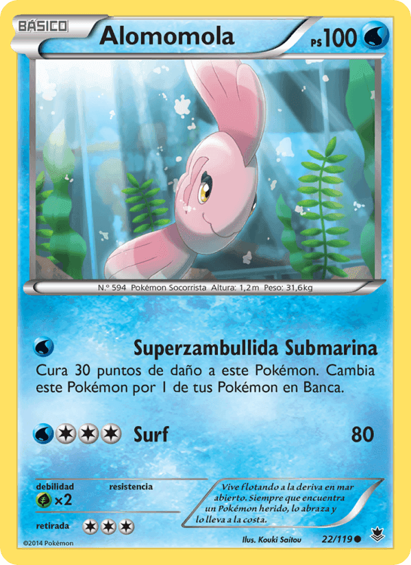 Alomomola, carte 22 de Fuerzas Fantasmales