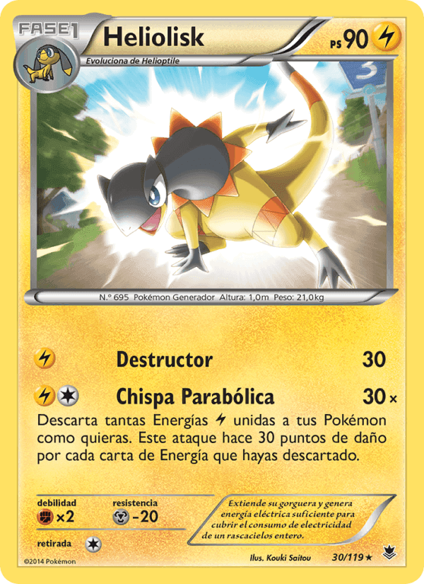 Heliolisk, carta 30 de Fuerzas Fantasmales