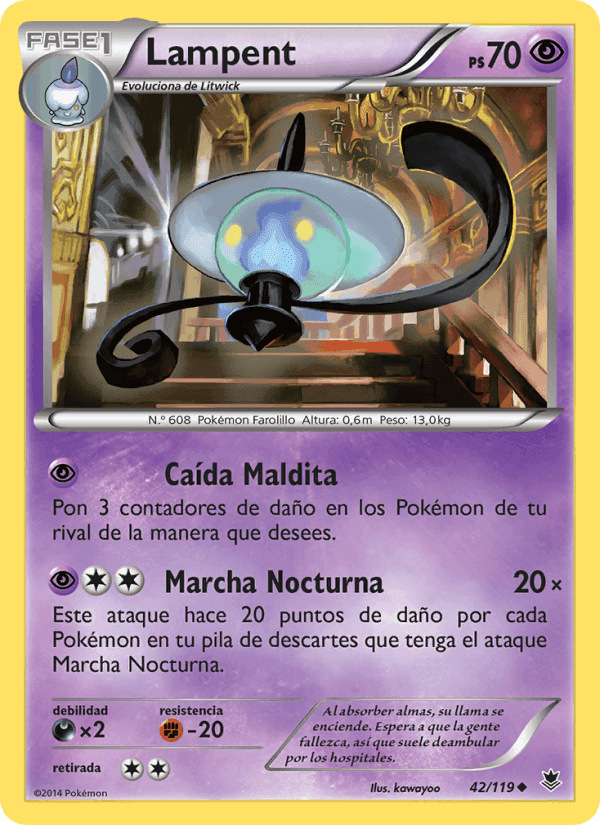 Fuerzas Fantasmales の 42 番、Lampent