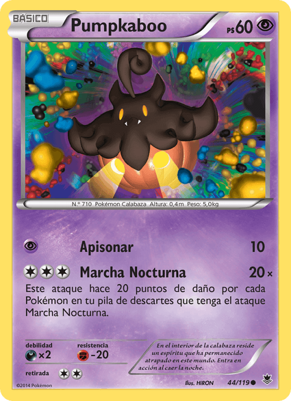 Fuerzas Fantasmales の 44 番、Pumpkaboo
