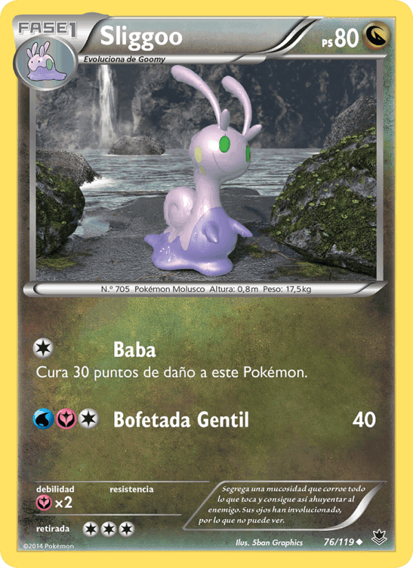 Sliggoo, carta 76 di Fuerzas Fantasmales
