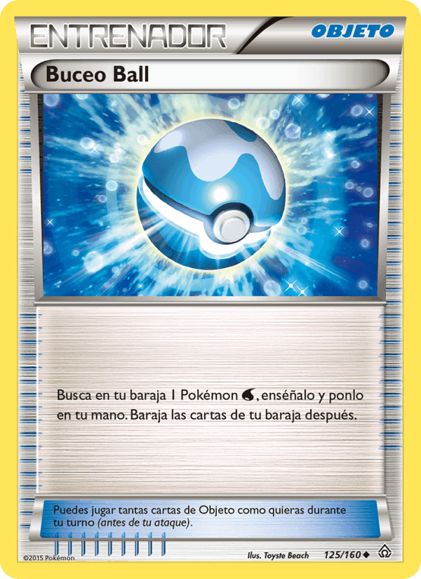 Buceo Ball, carta 125 de Duelos Primigenios