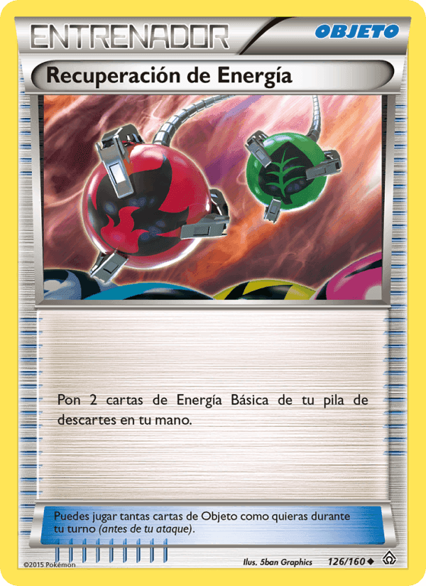 Recuperación de Energía, card 126 from Duelos Primigenios