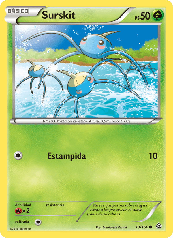 Surskit, carta 13 de Duelos Primigenios