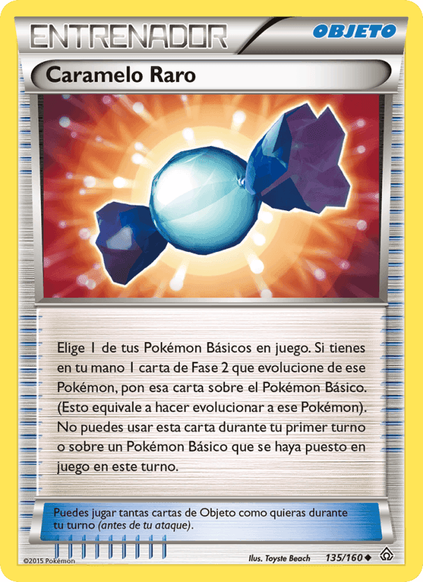 Caramelo Raro, card 135 from Duelos Primigenios