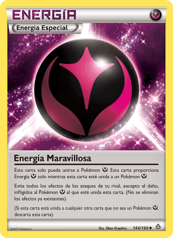 Energía Maravillosa, card 144 from Duelos Primigenios